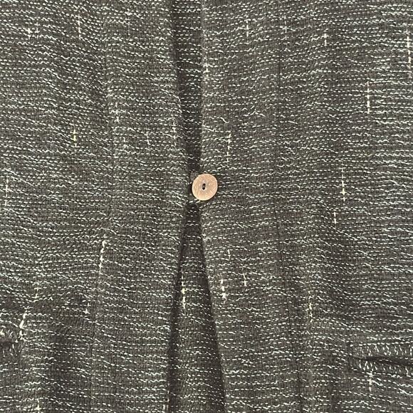 Yasuko Kurisaka Hand Woven Cropped Jacket Pit to Pit 25.5” - Picture 3 of 10